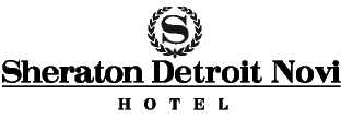 (SHERATON DETROIT NOVI HOTEL LOGO)